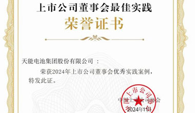 ayx·爱游戏股份入选2024上市公司董事会优秀实践案例